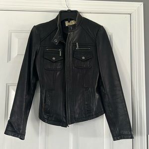 Michael Kors Genuine Leather Jacket